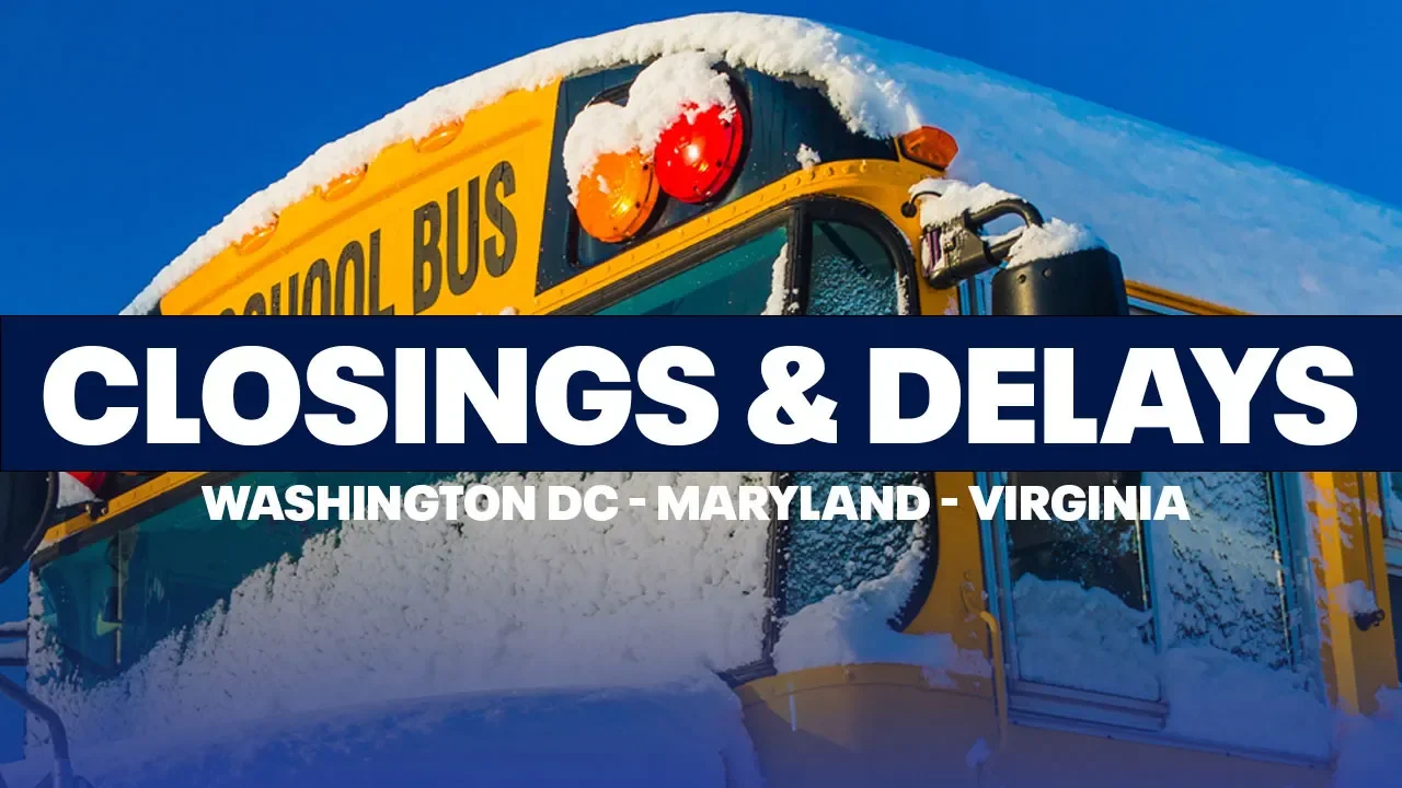 "Snowy Tuesday: School Closures and Delays Across DC, Maryland, and Virginia"