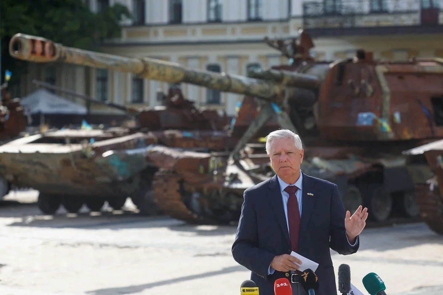 Graham’s sanctions bid to choke Russia’s wartime economy gains momentum