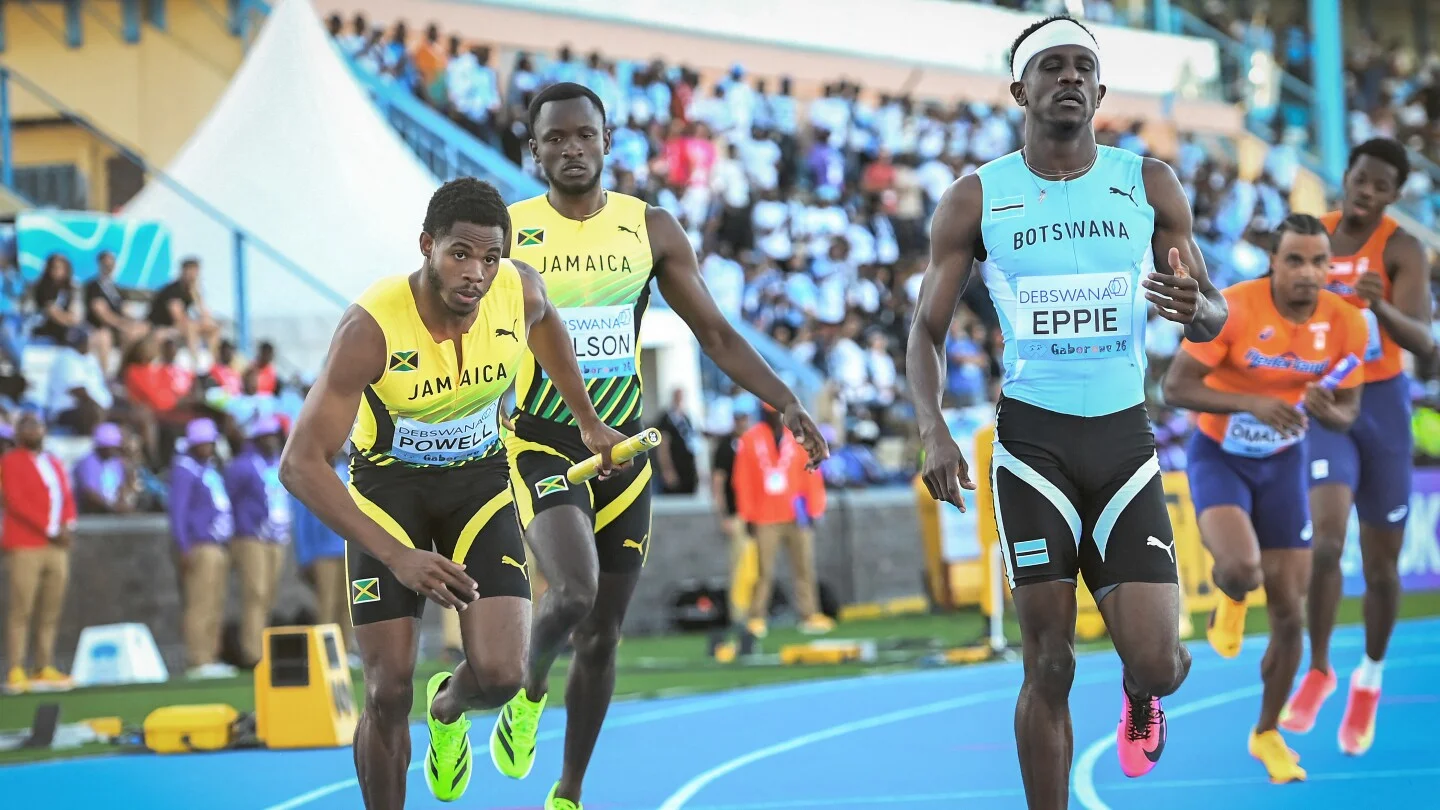 Botswana clinches historic World Relays 4x400m win as Pillay posts fastest relay leg
