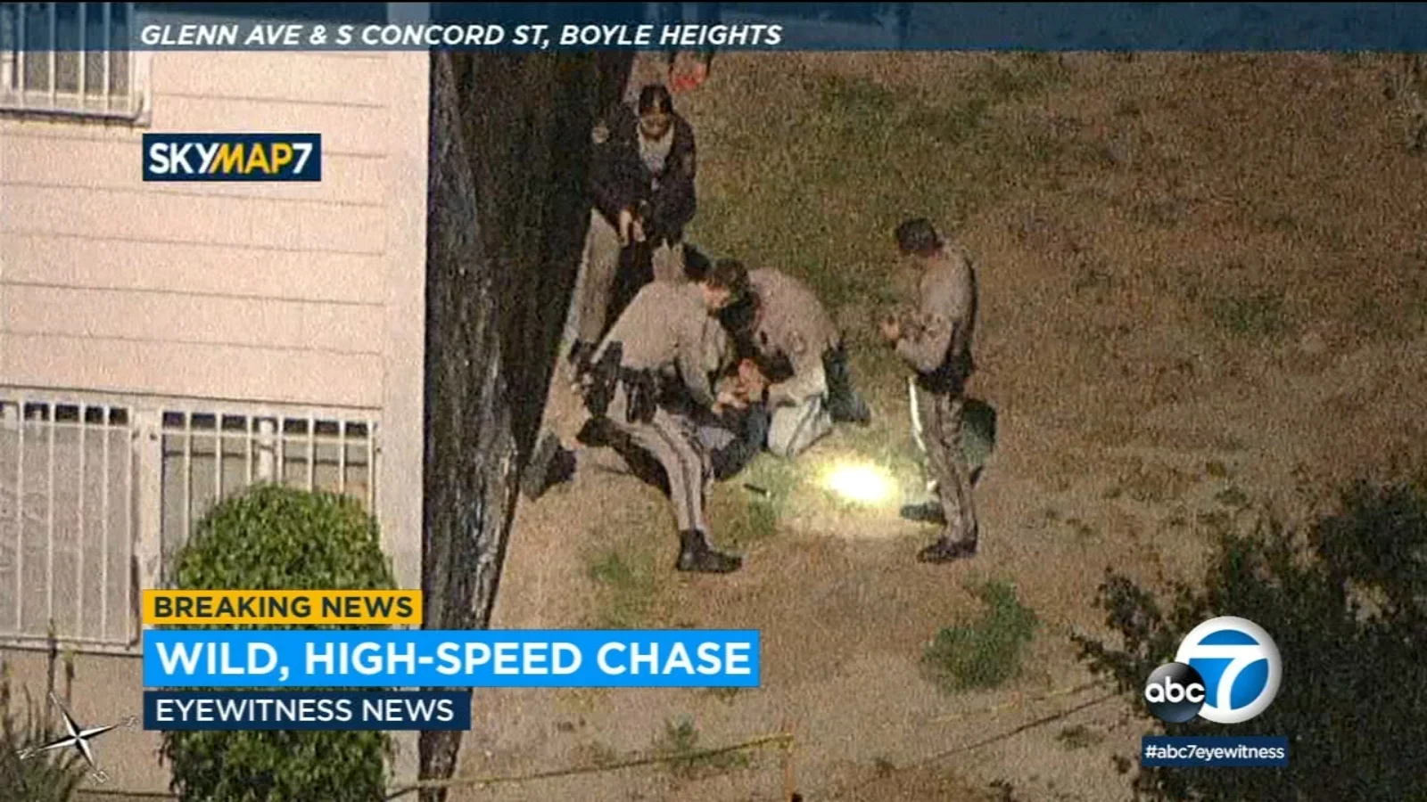 Rash of High-Speed Police Chases in Los Angeles County