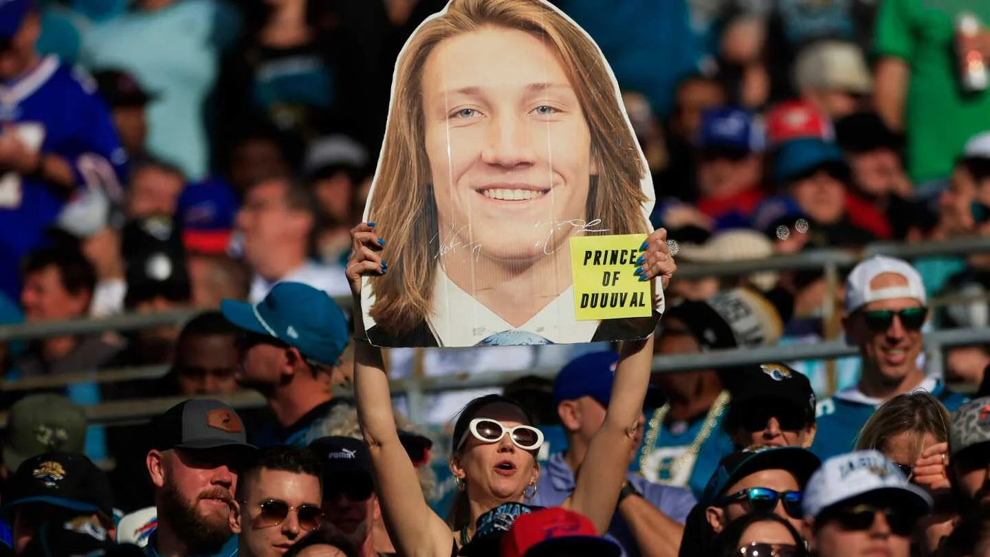 Trevor Lawrence's haircut steals the show in Jaguars' 2026 schedule reveal