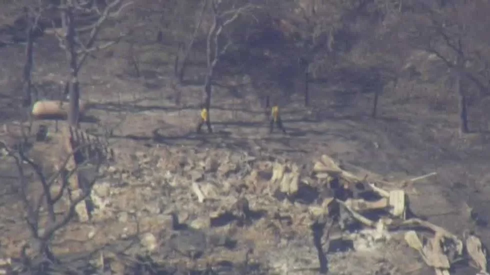 Gann Fire Gains Ground in Calaveras County, Evacuations Eased