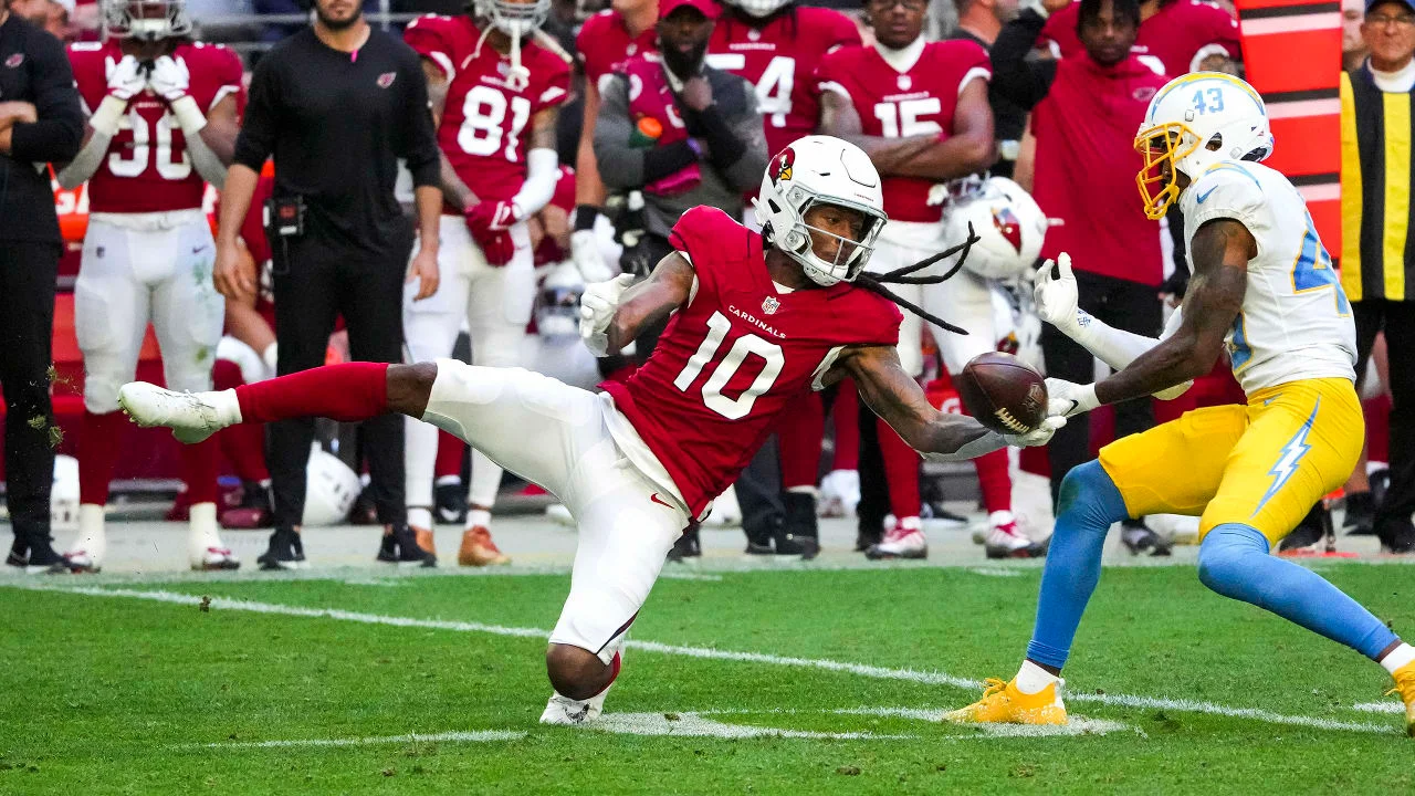 Cardinals Release Star Wide Receiver DeAndre Hopkins.