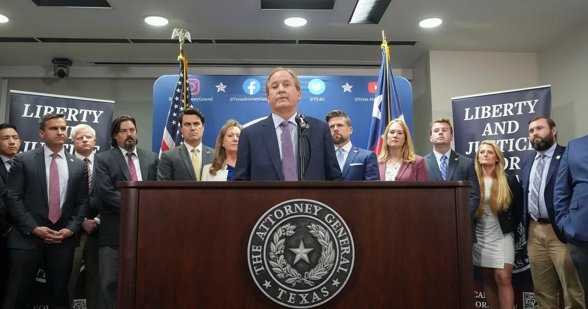 The Impeachment Saga of Texas Attorney General Ken Paxton