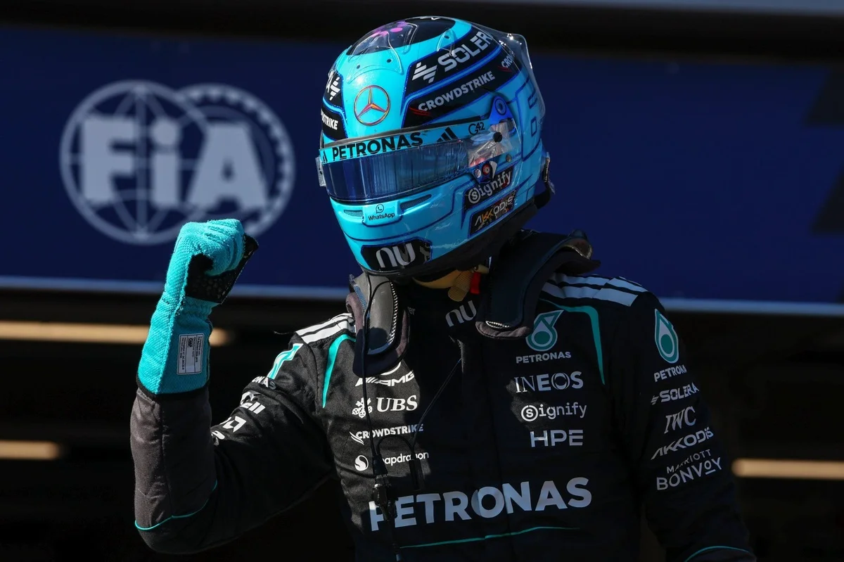 Russell Takes Austrian GP Pole After Verstappen Crash Under Yellow Flags