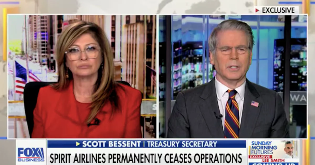 Spirit Airlines Collapse Cast as Warren Letter Fallout, Says Treasury Official
