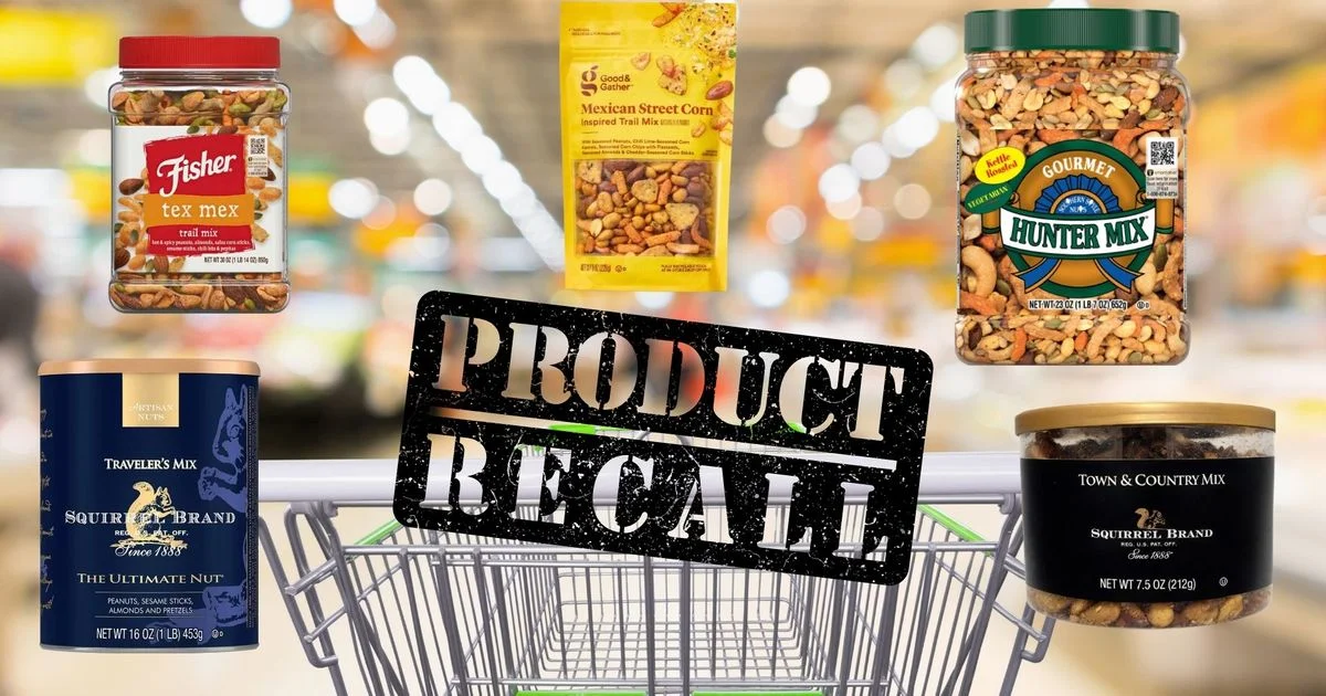 Target recalls trail mixes amid salmonella risk from dry milk powder