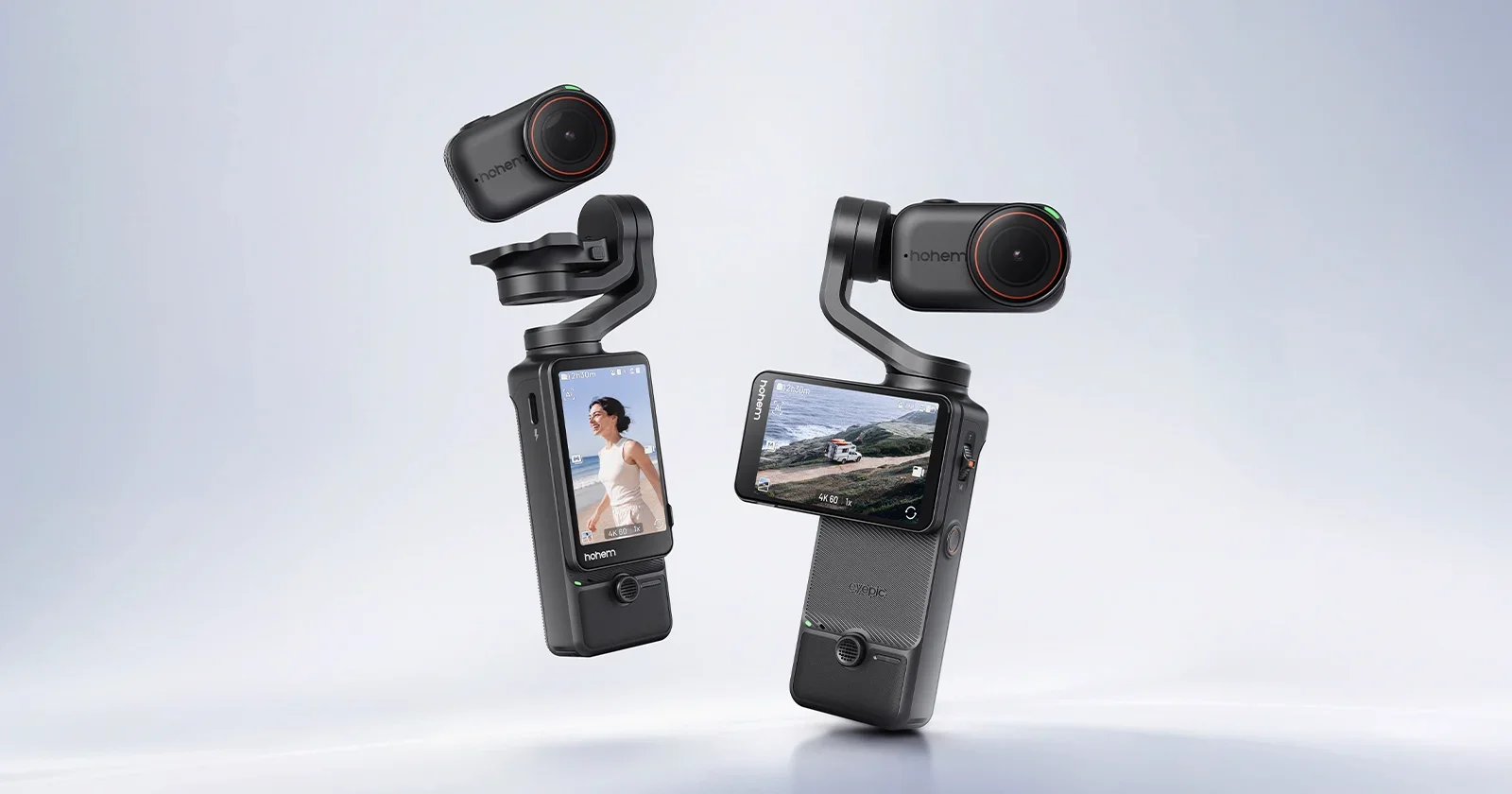 Hohem Introduces Eyepic, a 2-in-1 Pocket Gimbal Camera