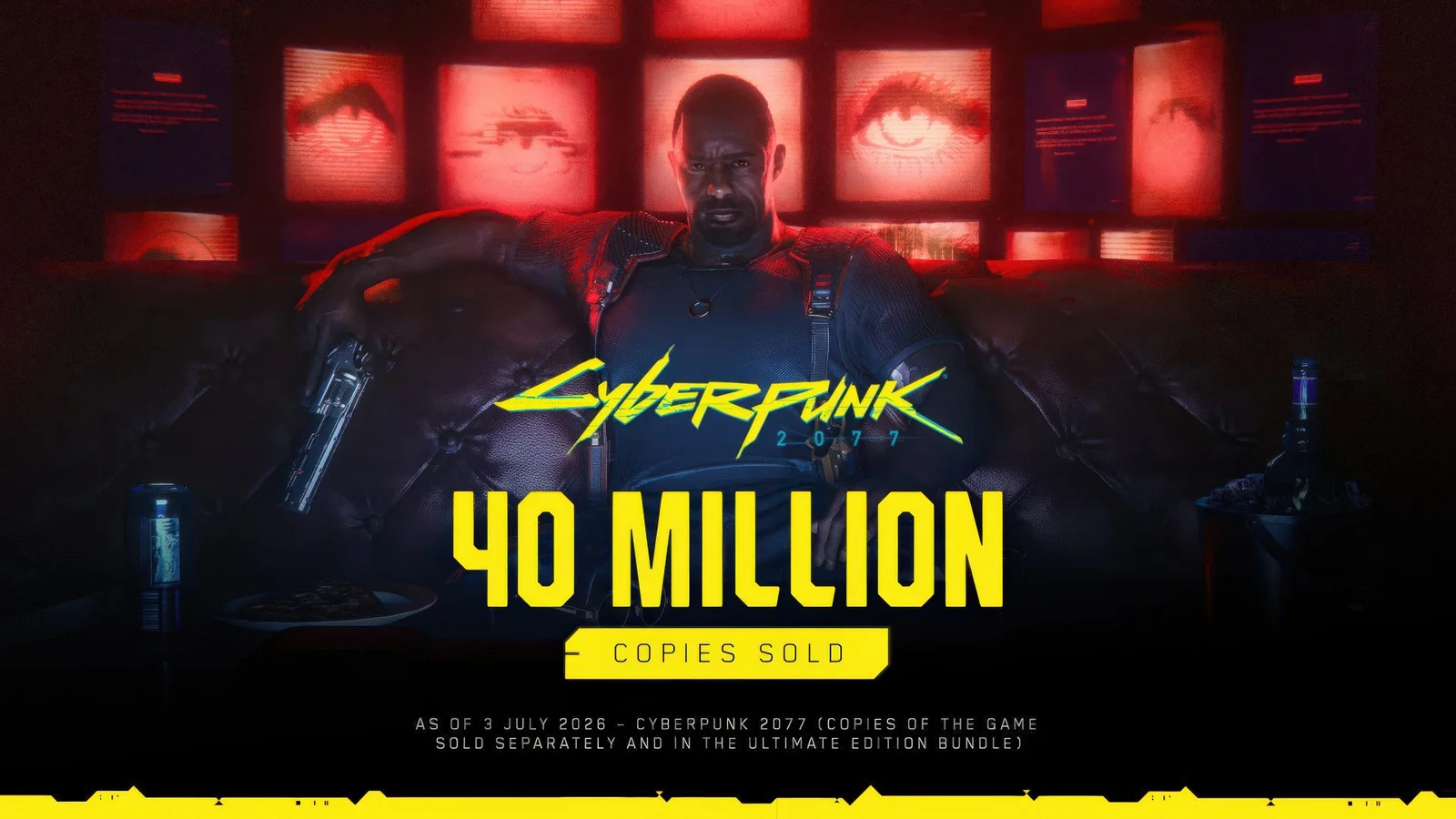 Cyberpunk 2077 Reaches 40 Million in Epic Comeback