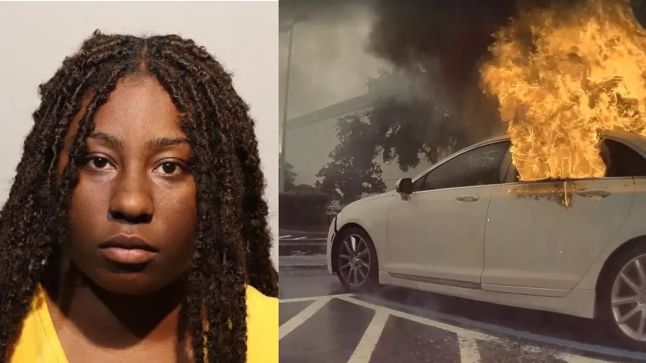 Shoplifting Woman's Car Bursts into Flames with Children Inside: Florida Police