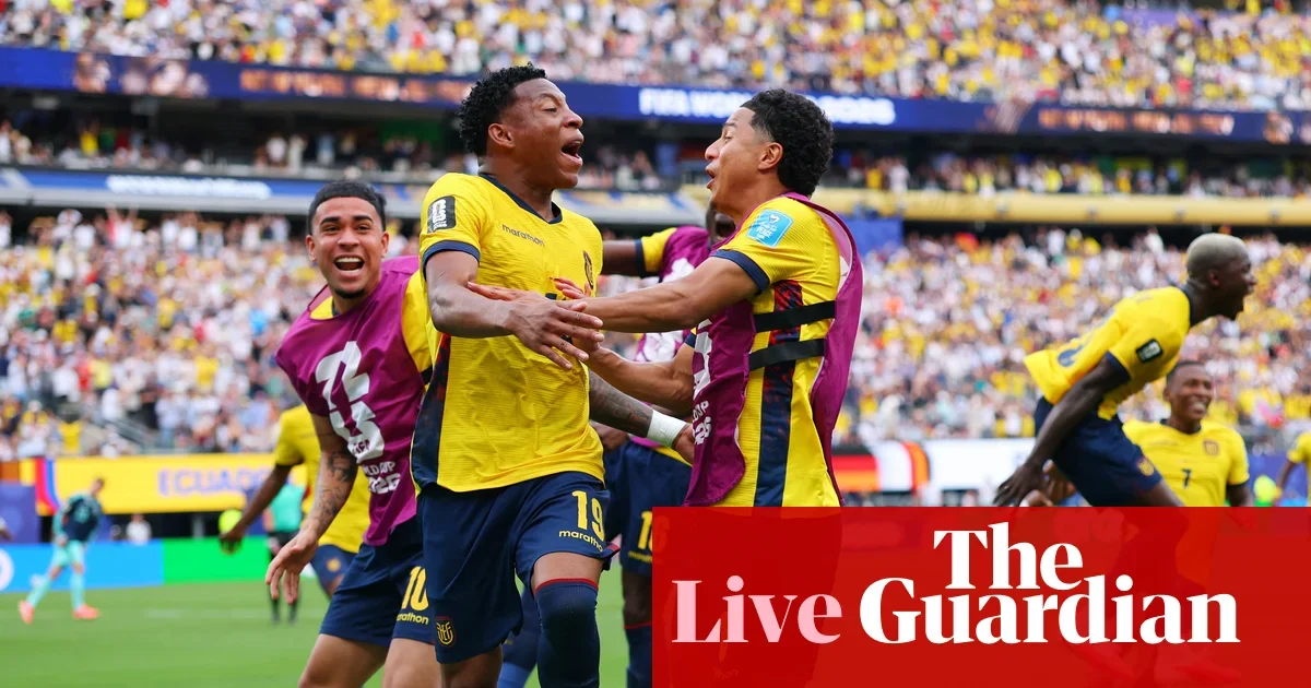 Late Plata strike sends Ecuador past Germany to World Cup knockout stage