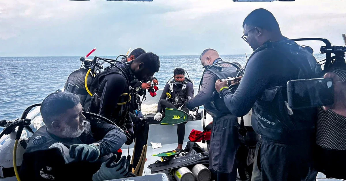 Maldives cave dive tragedy claims a rescuer amid search for missing Italians