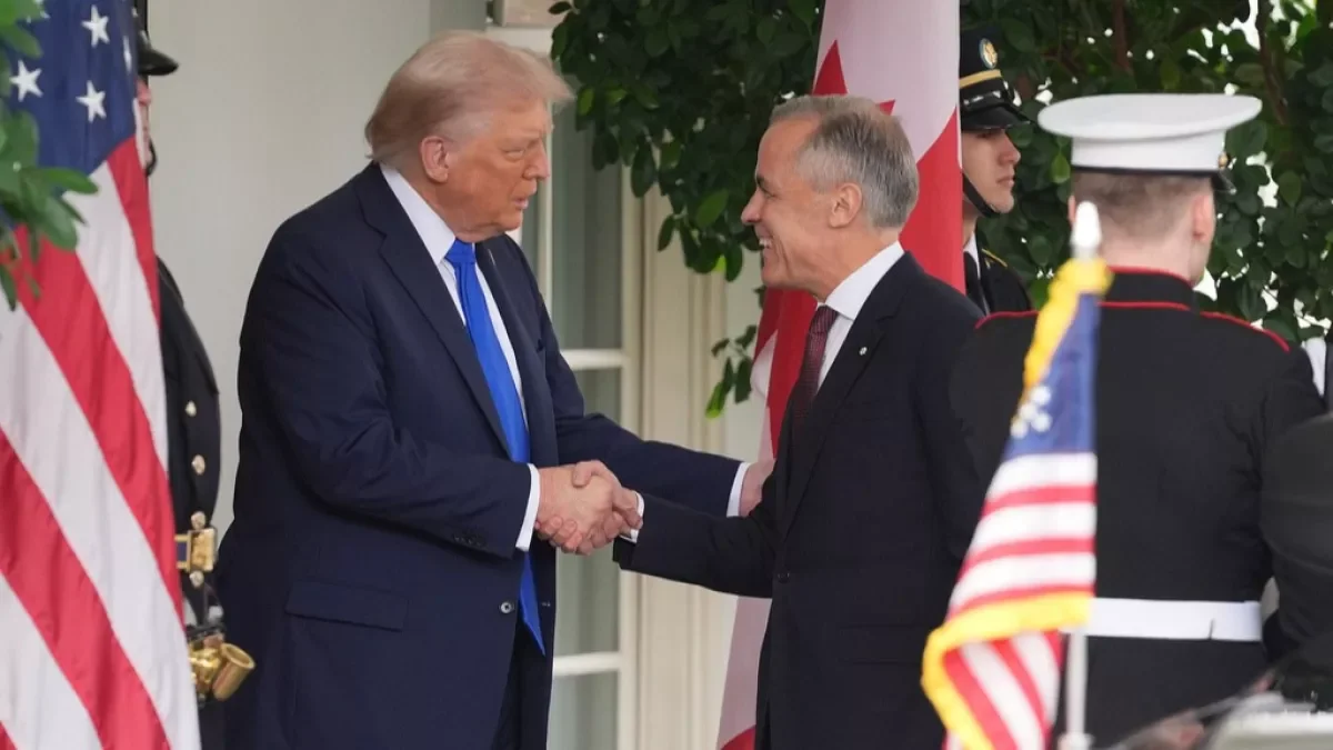 Trump Acknowledges 'Natural Conflict' with Canada During White House Meeting