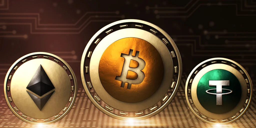 Bitcoin and Ethereum remain flat as TRON and Tether surge, while analyst predicts exciting price action.