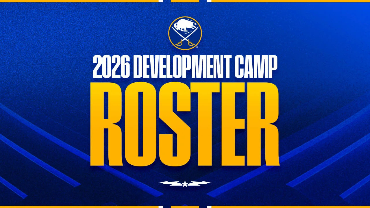 Buffalo's 2026 Development Camp roster shines with Rudolph and Morozov leading 28 prospects