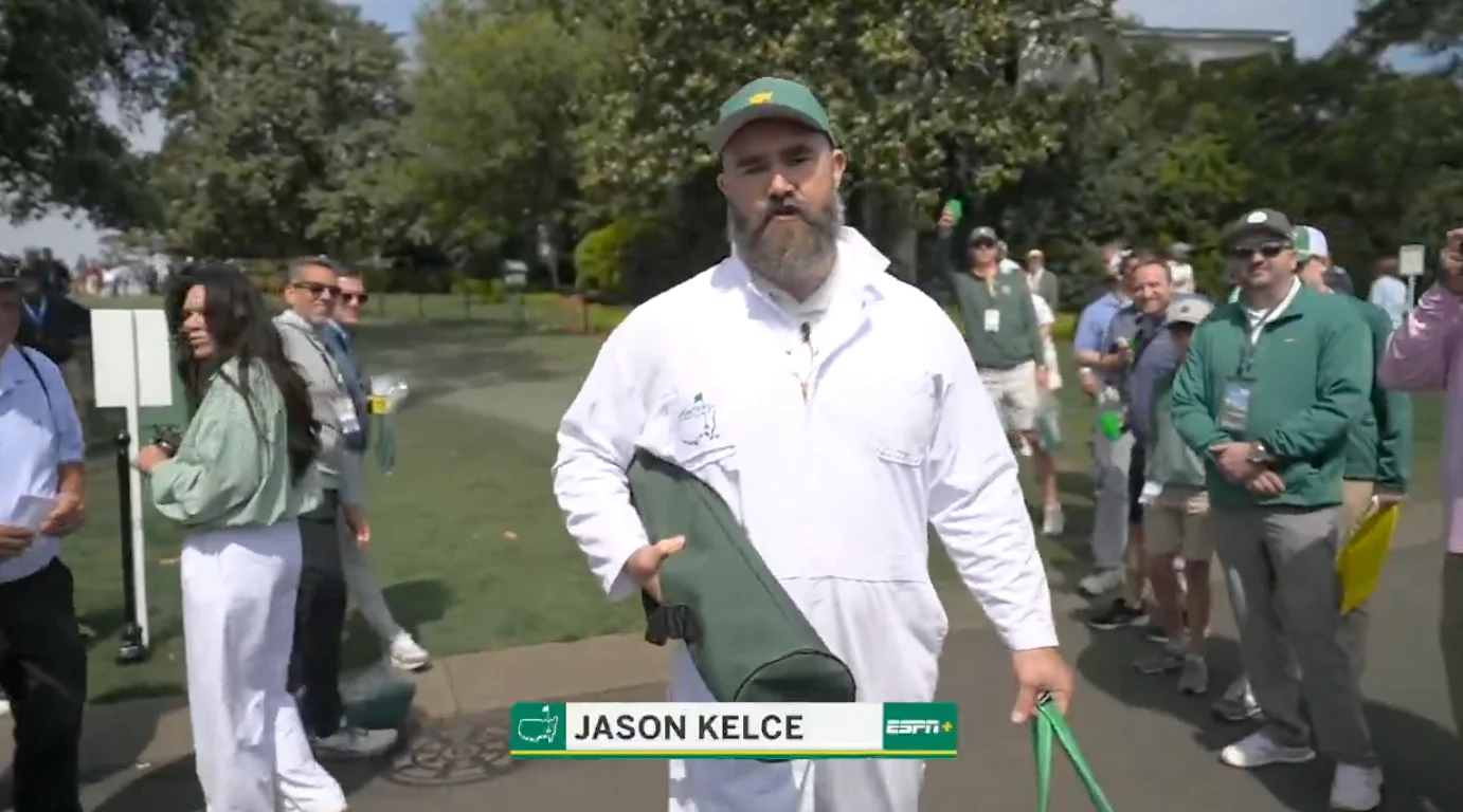 Jason Kelce’s Masters Par 3 Cameo Triggers Fan Backlash
