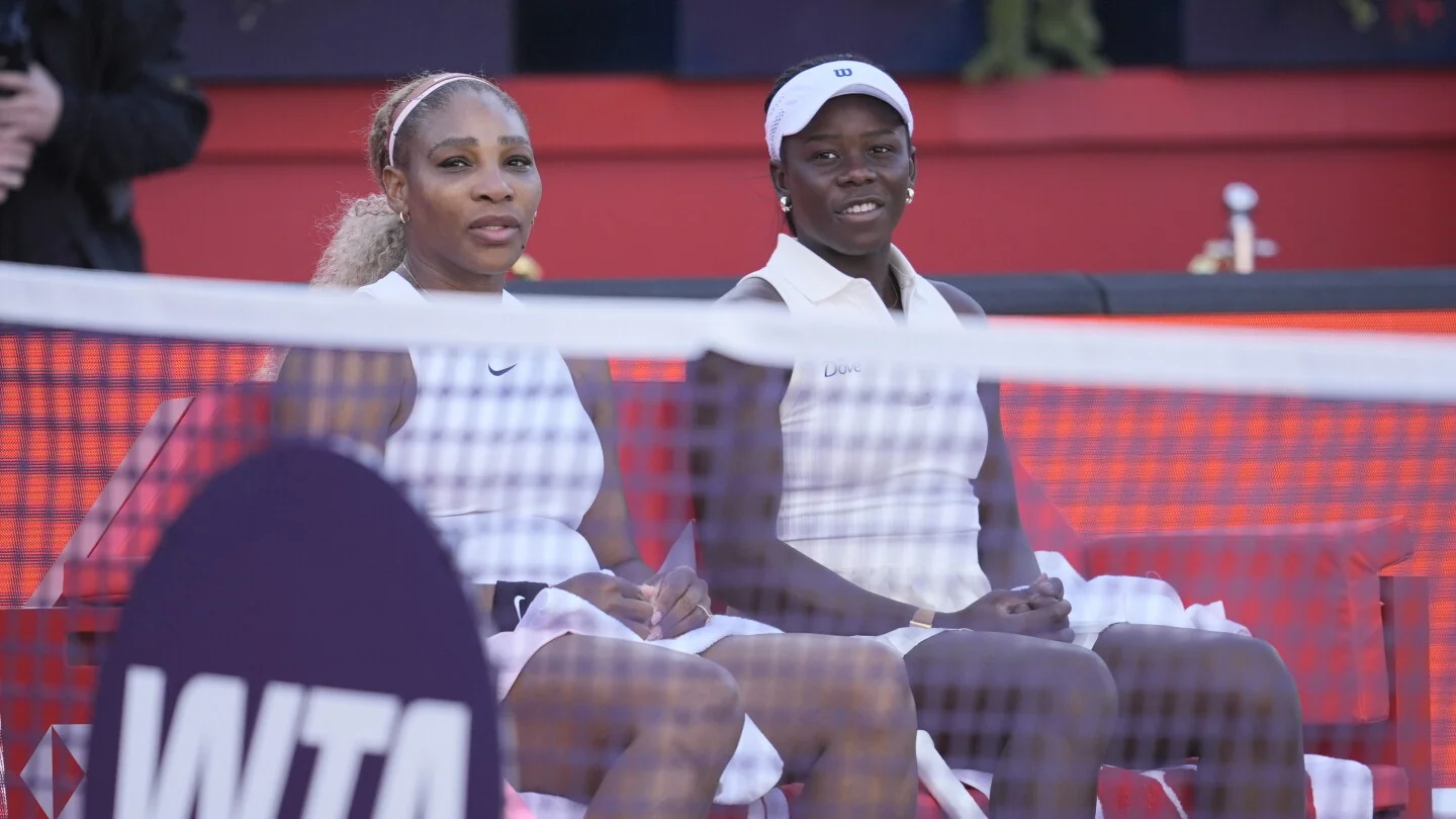 Queen's Club doubles bid for Serena Williams disrupted by Mboko knee injury