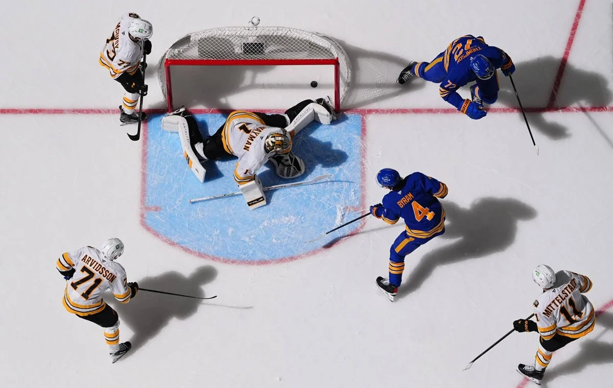 Sabres Rally Past Bruins to Take Game 1 in Playoff Thriller