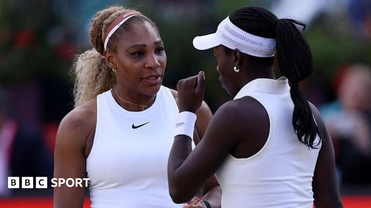 Williams' Queen's Club return cut short as Mboko withdraws with knee injury