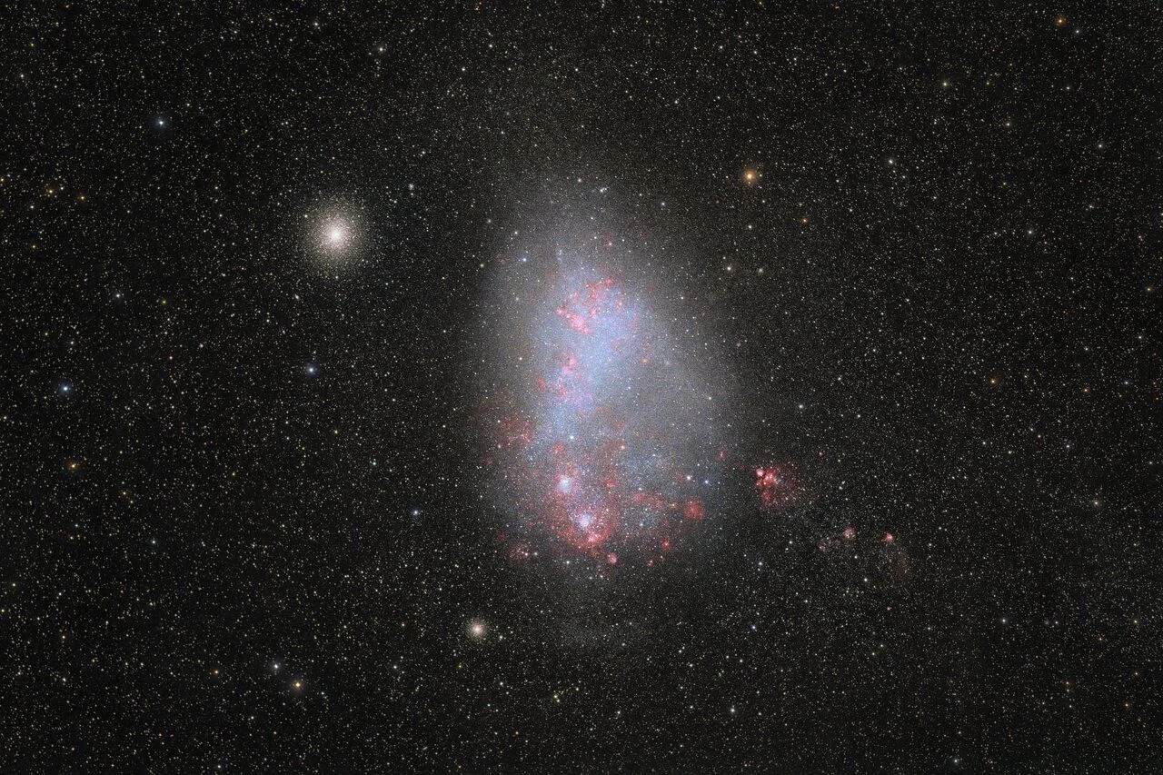 Ground-based shot captures dazzling view of the Small Magellanic Cloud