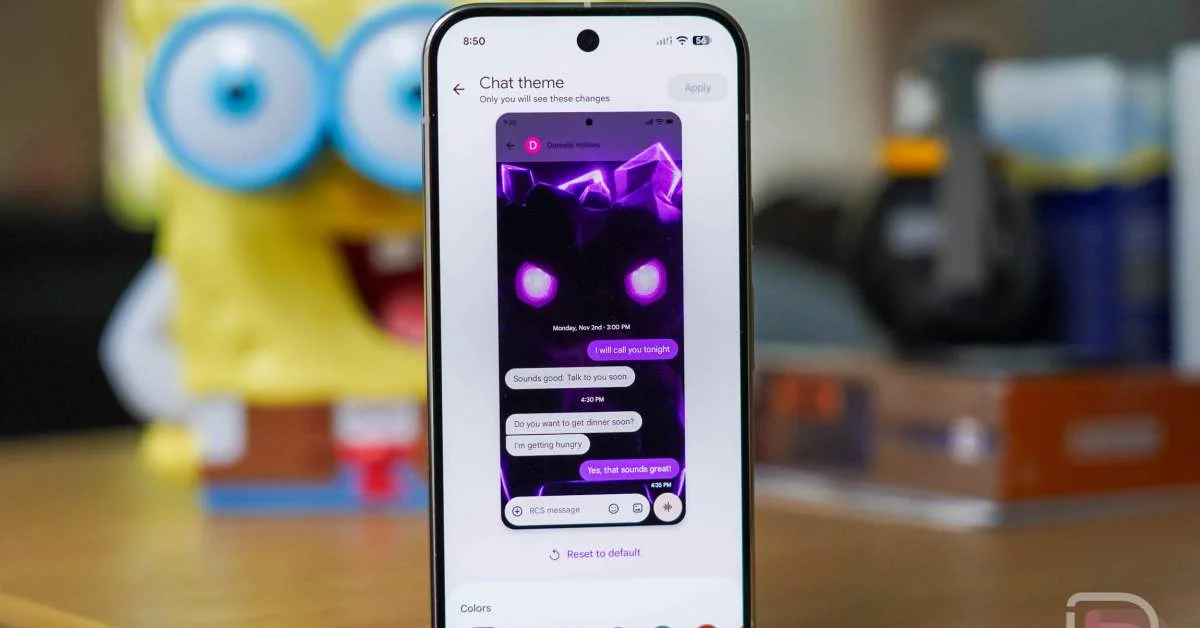 Google Messages Gains Custom Chat Themes for Beta Users