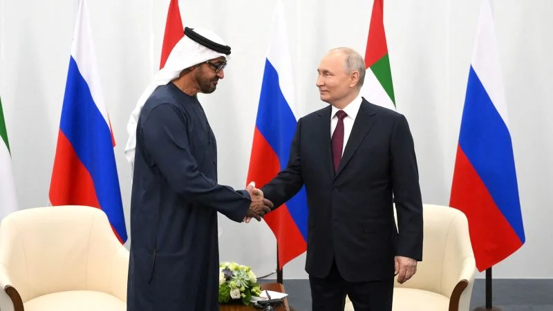 UAE and Russia strengthen ties amidst global polarization.