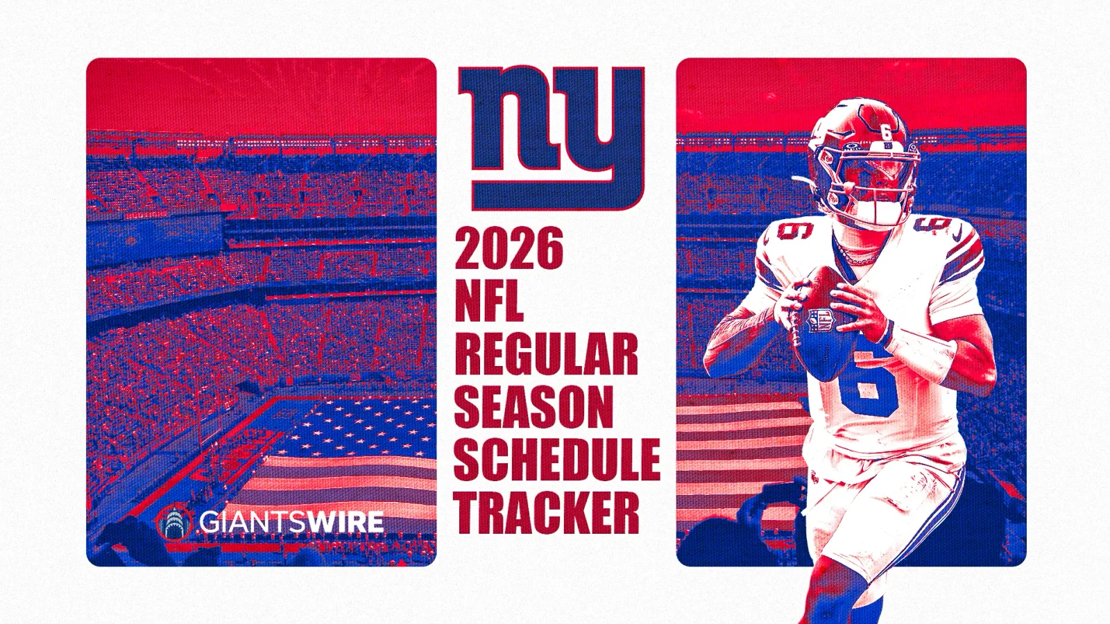 Giants’ 2026 schedule flags primetime heavy slate with no Thanksgiving game