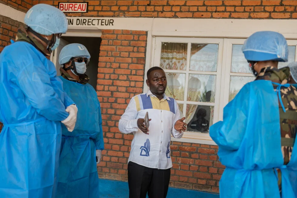 Exhausted Congo health workers fight Ebola with little pay or rest