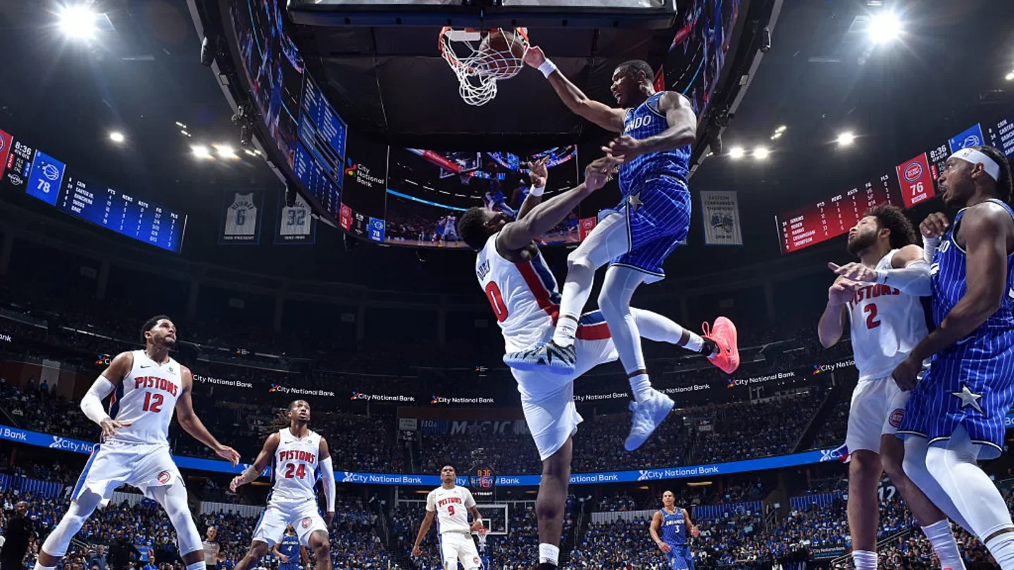 Magic Edge Closer to Upset, Take 3-1 Series Lead on Pistons