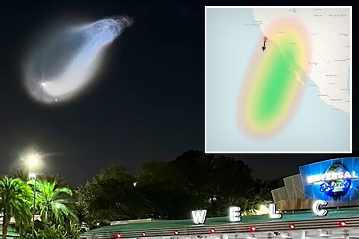 California Night Sky Could Glow with a Space Jellyfish from Starlink Launch