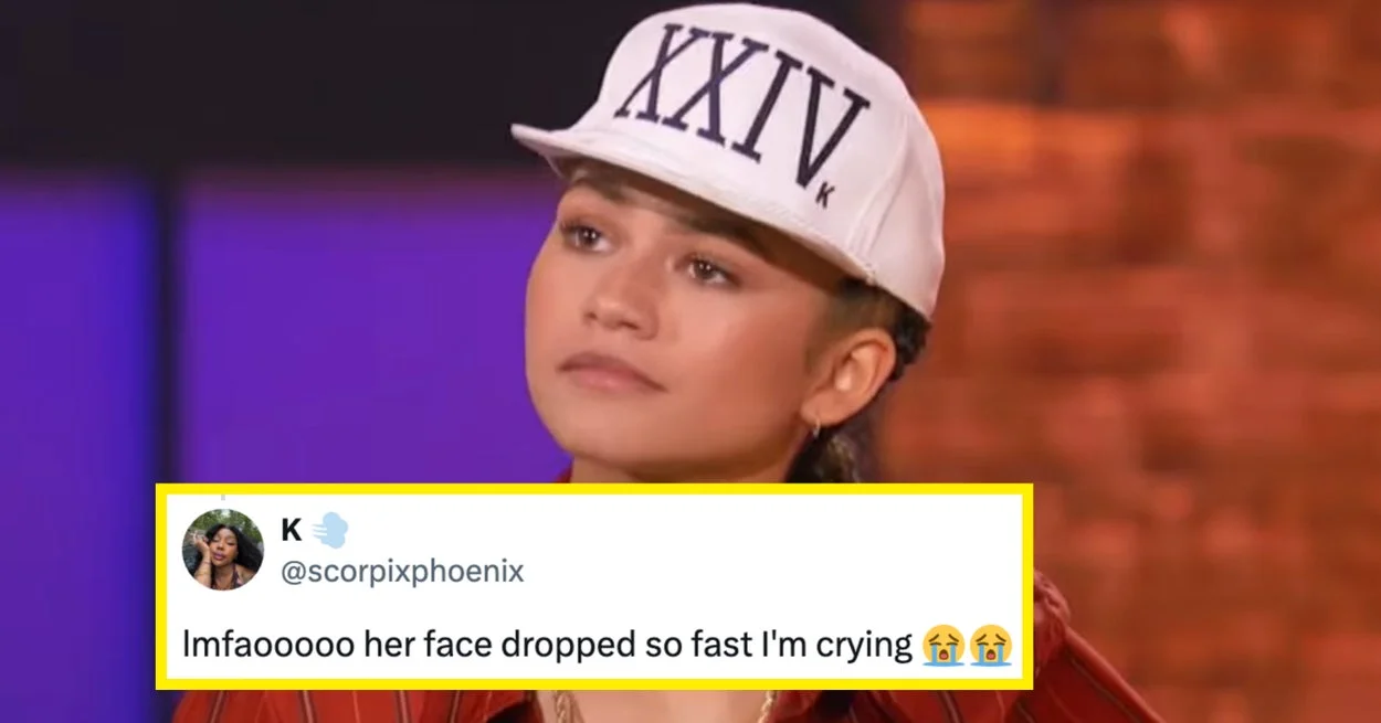 Zendaya’s Expressive Reaction Steals the Show in Tom Holland & Chrissy Teigen’s Lip Sync Battle Moment