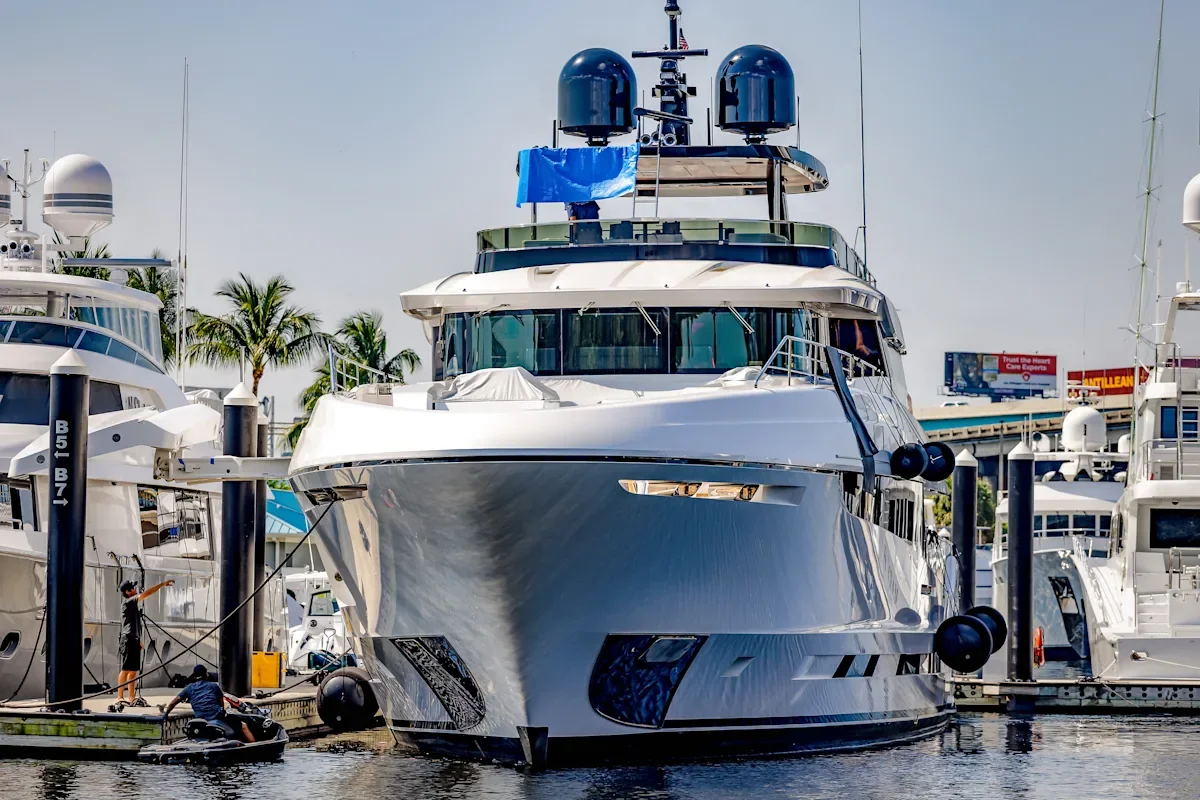 George Santos Sells $19 Million Yacht with Waterfall.