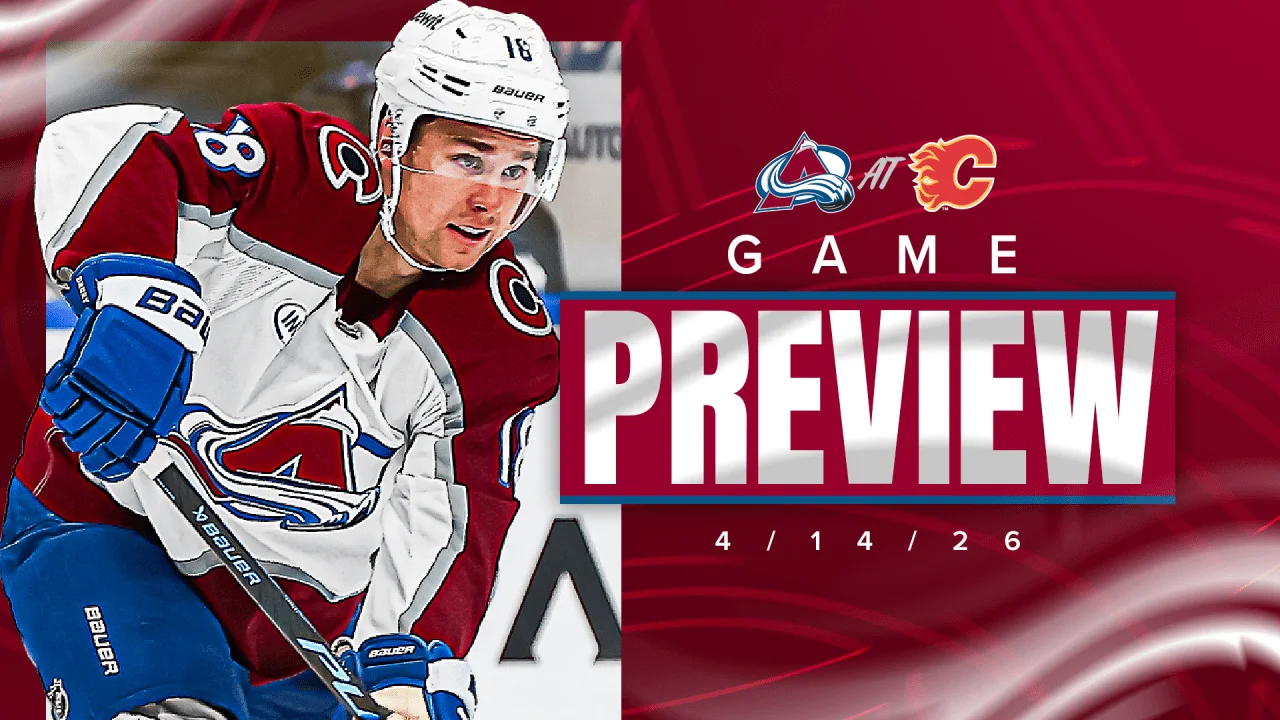 Avalanche Seek Final Road Win in Calgary