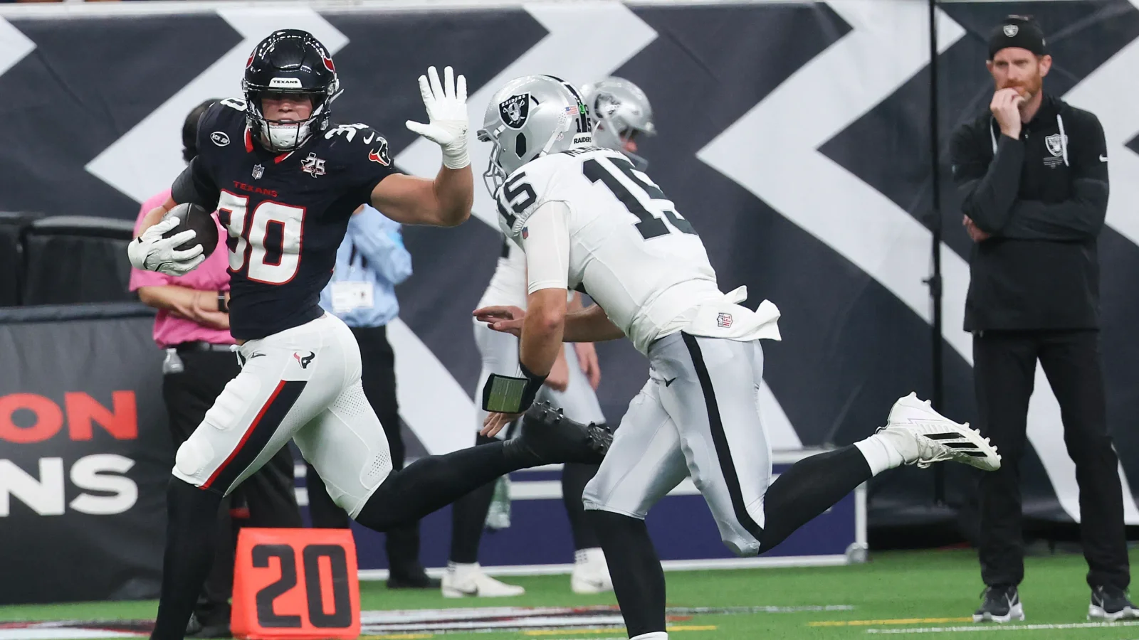 Raiders' Week 2 preseason exposes depth gaps vs. Texans