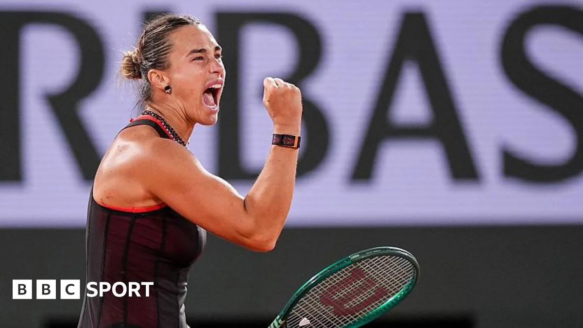 Sabalenka's booming serve sends Osaka packing as Paris awaits quarterfinals