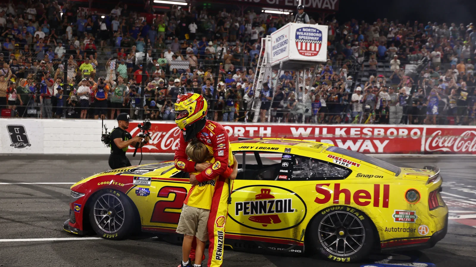 Logano Surges to Window World 450 Victory at North Wilkesboro