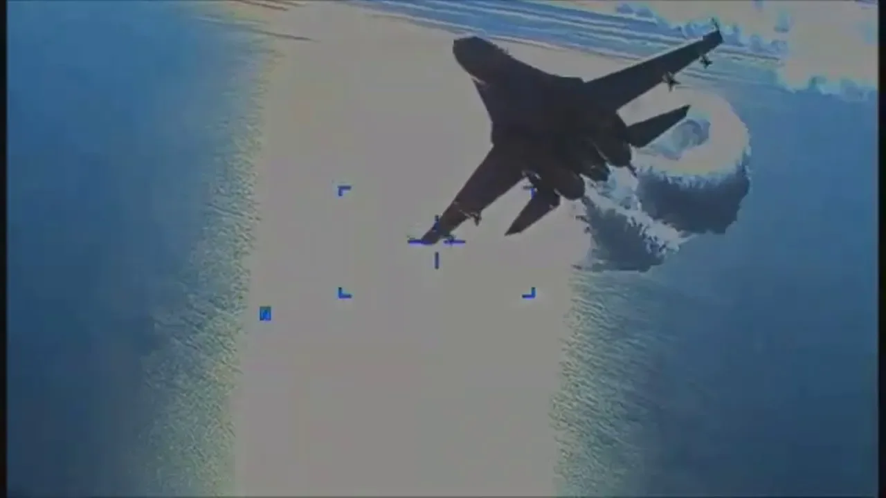 Tensions rise as US drone flights resume over Black Sea after collision with Russia.