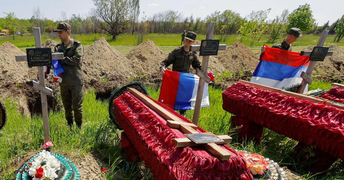Russian forces retreat from Bakhmut, Ukraine according to Wagner.