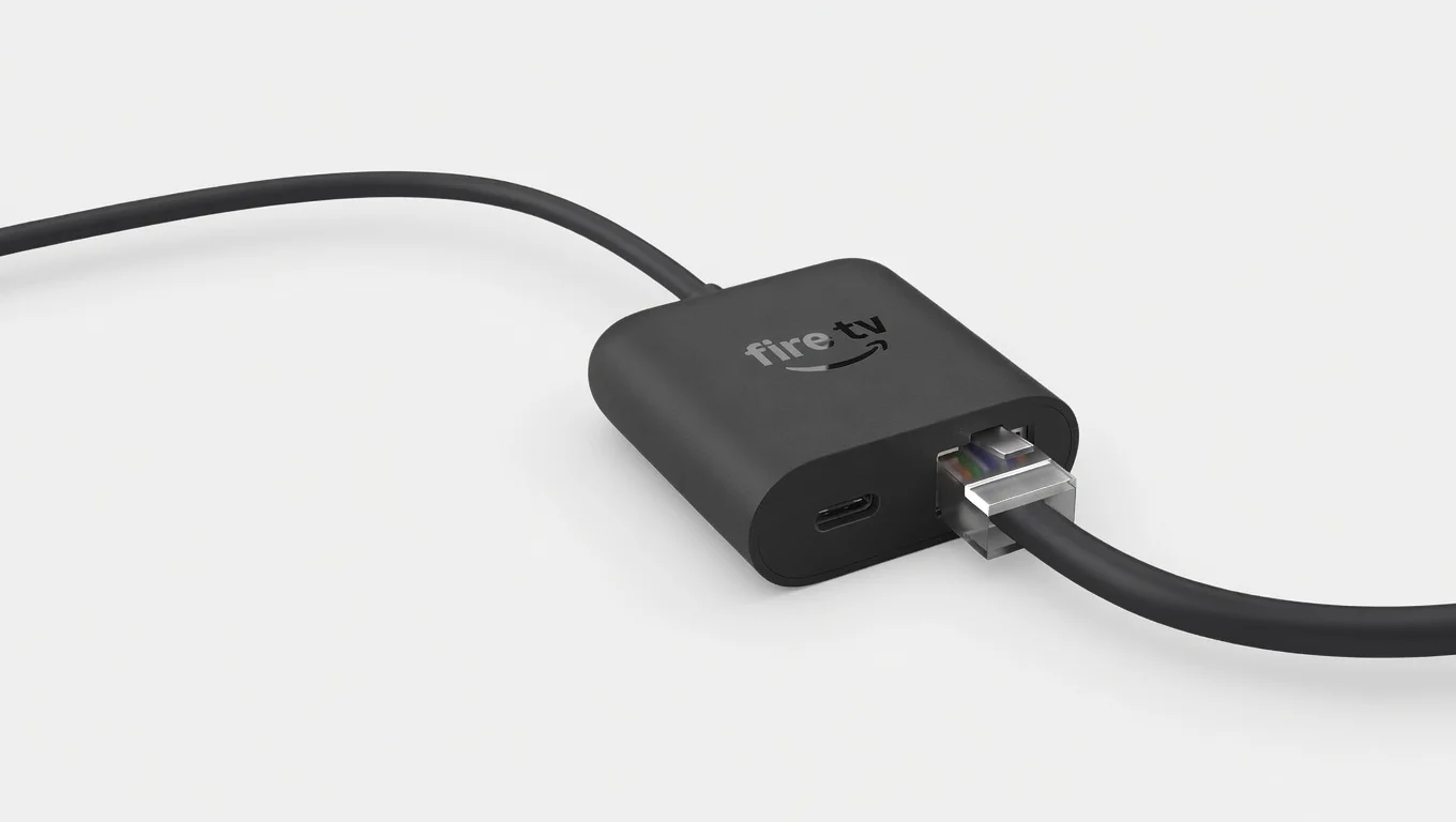 Amazon Boosts Fire TV Networking with USB-C Ethernet Adapter