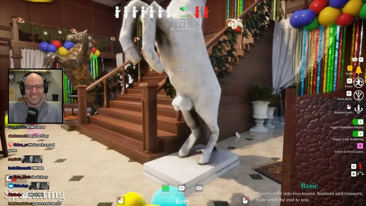 Steam Sensation Meccha Chameleon Goes Viral With Horse-Statue Camouflage
