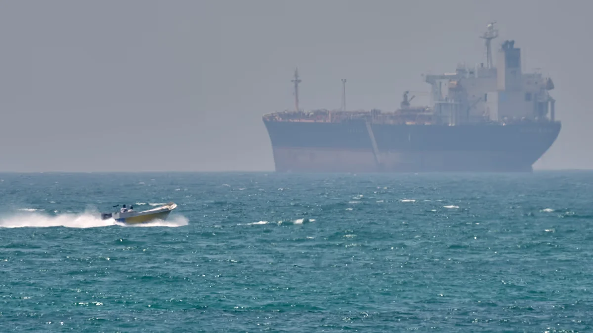 Iran links Hormuz reopening to lifting U.S. blockade