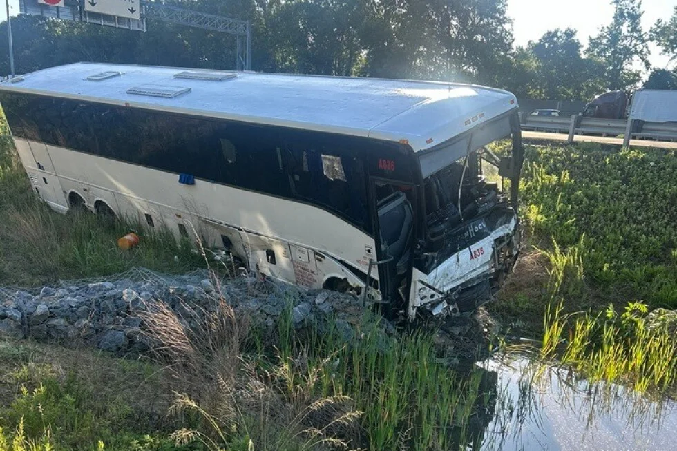 Five dead, 34 injured after bus crash on Virginia’s I-95 near Quantico