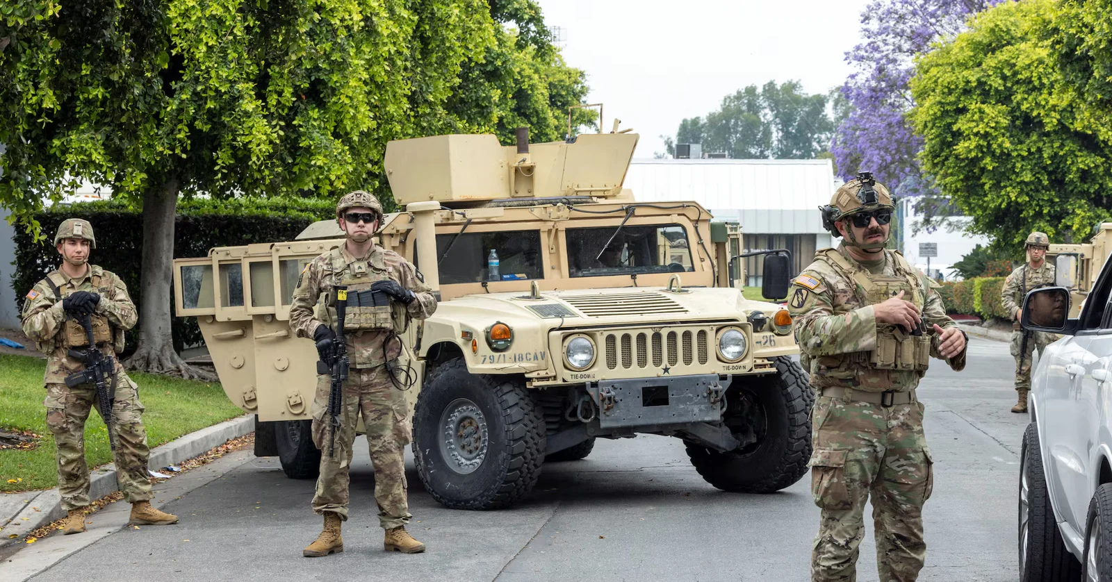 Legal Battle Begins Over Trump’s Use of National Guard in LA