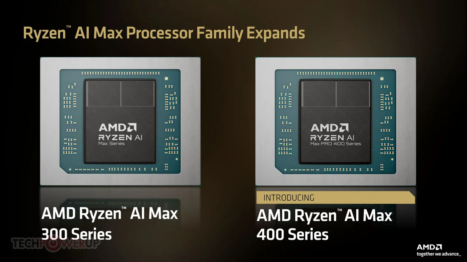 AMD Expands Ryzen AI Max 400 Series with 192 GB Memory to Run Big AI Models