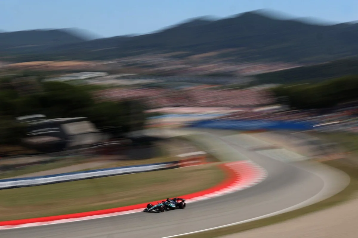Russell seals Barcelona pole as Hamilton lines up front row