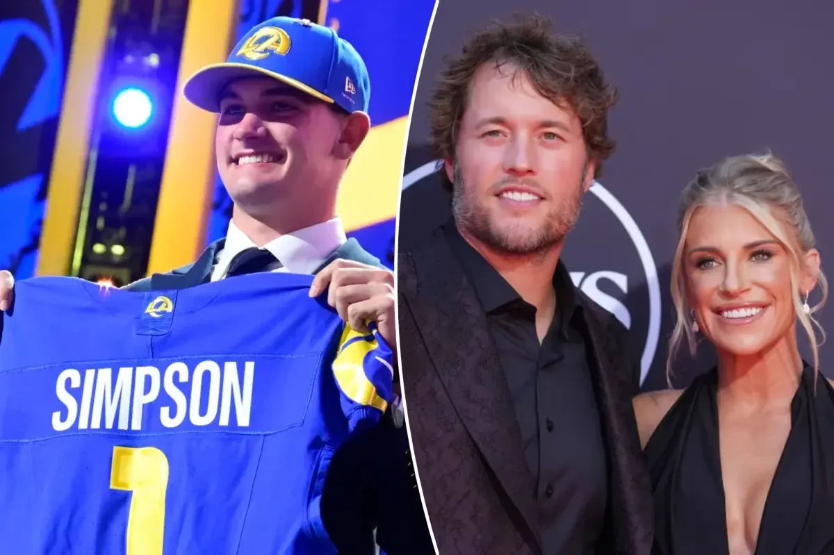 Kelly Stafford Reaches Out to Rams' No. 13 Pick Ty Simpson