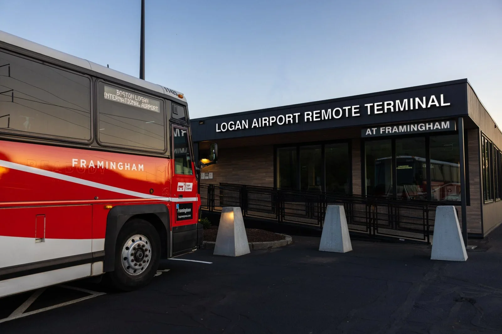 Framingham opens suburban remote terminal to speed Delta and JetBlue at Logan