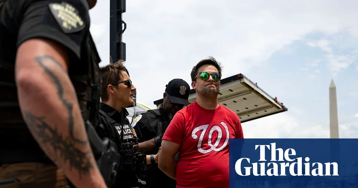 Arrest Near DC Reflecting Pool Sparks Obscenity Charge Amid Trump Renovation Fallout