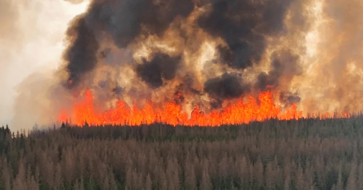 Wildfires force massive evacuations in Western Canada.