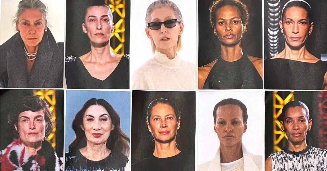 Age Takes Center Stage in Fashion’s New Era
